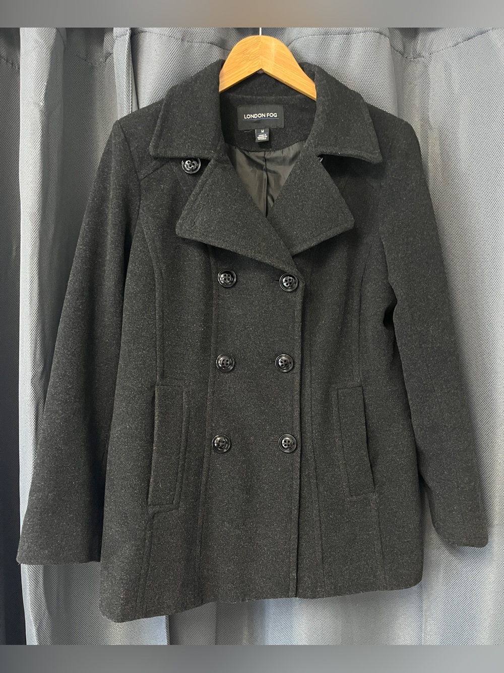 London Fog Women’s Wool Pea Coat Medium